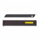 Lot de 10 lames en acier carbone pour cutter